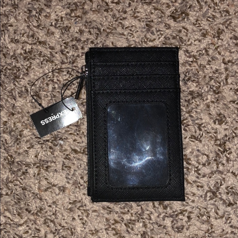 black card wallet